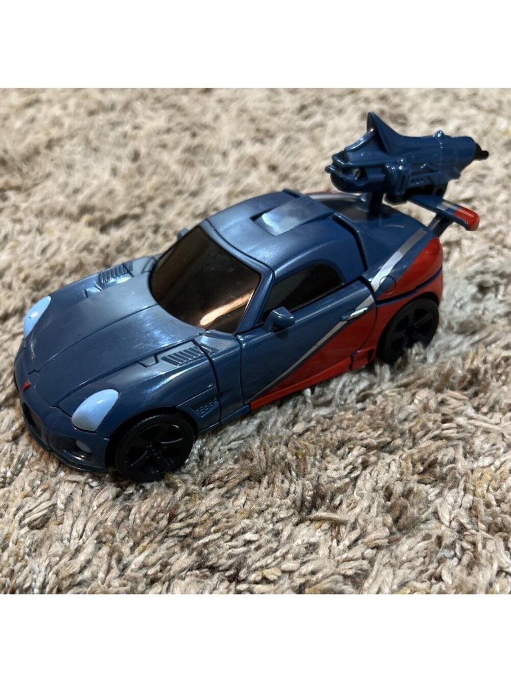 2009 Transformers Revenge of the Fallen Smokescreen Deluxe Class Figure ~ Hasbro